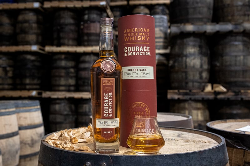Courage & Conviction Sherry Single Cask in Cask House